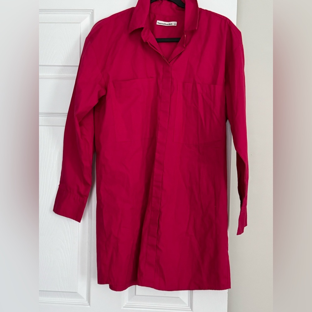 Abercrombie & Fitch Fuchsia Blouse